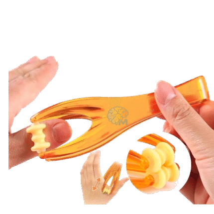 Hand Finger Joints Massager Blood Circulation Tool Dual Roller Stress Relief Tool