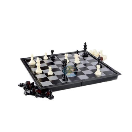 High Class Magnetic Chess Set Folding Portable Home Travel School Gift