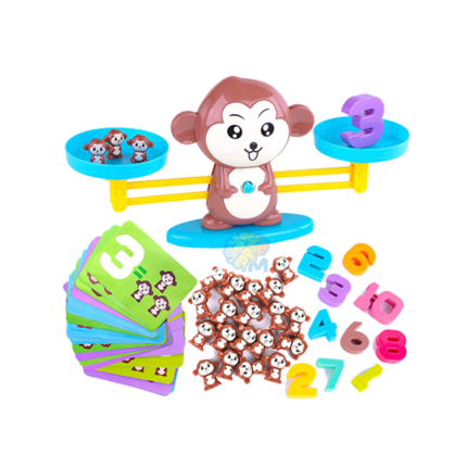 Monkey Balance Educational Math Game