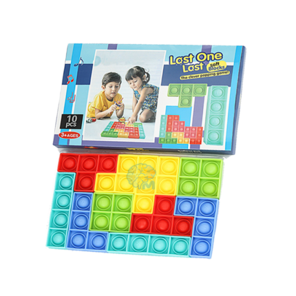The Clever Popping Game Puzzle Blocks Building Fidget Toys
