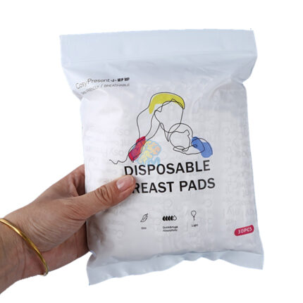 Disposable Nursing Breast Pads Anti Bioreactor 30Pcs Pads