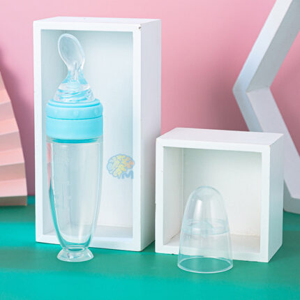 Baby Silicone Feeding Spoon