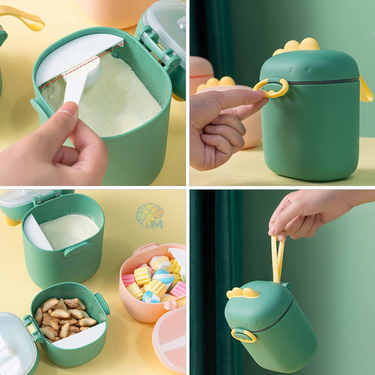 Dinosaur-Portable-Milk-Powder-Box-800ml Dinosaur Portable Milk Powder Box 800ml