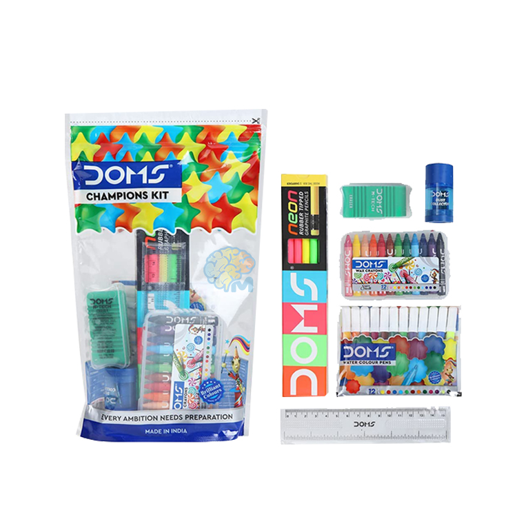 Doms-Kids-Champions-Kit DOMS Champions Kit 6pcs Art Set for Kids Education, painting, Drawing