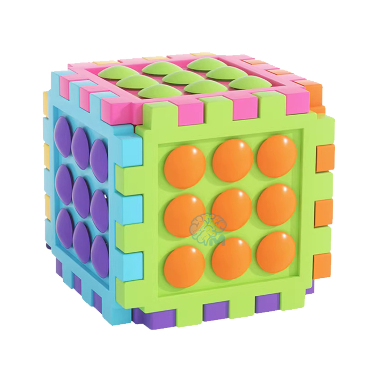 Kids-large-particle-mushroom-nail-cube-puzzle-toys-early-education-intelligence-development Kids large particle mushroom nail cube puzzle toys early education intelligence development
