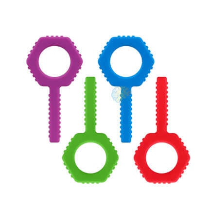 Sensory Q Shaped Textured Chews Designed for ADHD, Autism, Anxiety, Special Needs