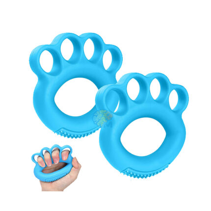 Silicone Grip Strength Trainer Ring Anti-slip Forearm Finger Training Ring Hand Grip