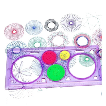 Spirograph Geometric Multipurpose Ruler for Art & Craft