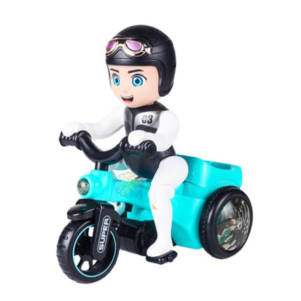 03 Rotate 360 Degree Bicycle Toy with Light Effects and Sound