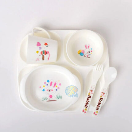 6-in-1-Children-Tableware-Feeding-Set