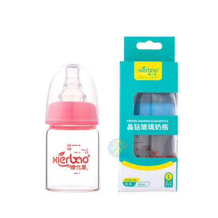 Baby Crystal Diamond 60 ml Glass Bottle 9262