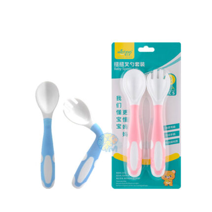 Baby-Twist-fork-and-spoon-combination-9208-Xierbao