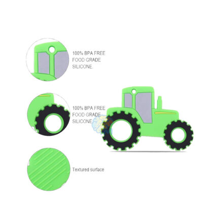 Car Series Baby Teething Toys Food Grade Silicone Chew Teether