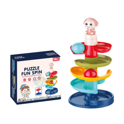 Creative Puzzle Fun Spin Game Educational Toys
