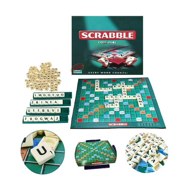 Scrabble-Classic-Crossword-Board-Game Scrabble Crossword Board Game
