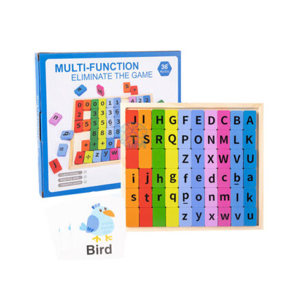 Wooden Multifunctional Eliminate The Game with Flash Card Wooden Multifunctional Eliminate The Game with Flash Card