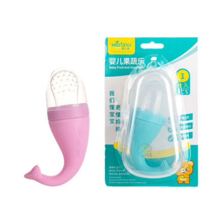 Baby Fruit and Vegetable Feeder Silicone Pacifier with Box