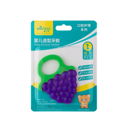 Baby Silicone Teether Grape