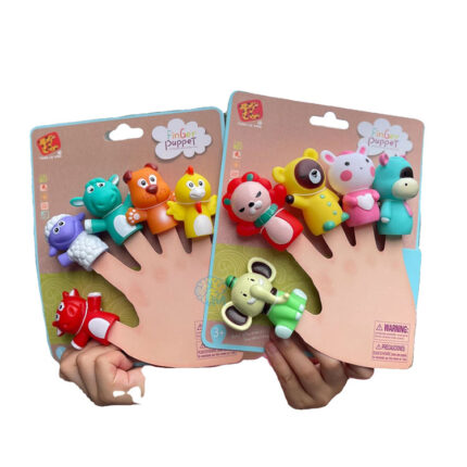 Finger Puppets Sensory Toys Kids 5 Pcs Packet 02