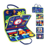 Montessori Sensory Play Board for Little Learners