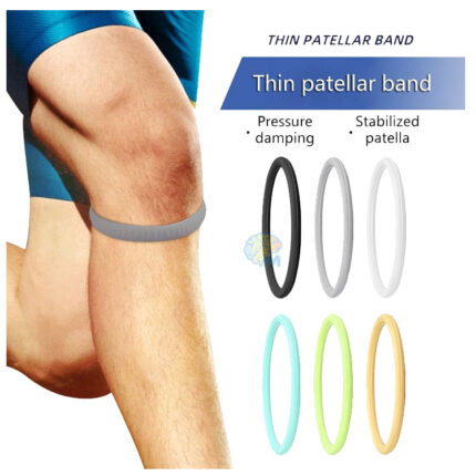 Silicone Patellar Strap For Knee Relief Suitable Fitness Enthusiasts And Athletic