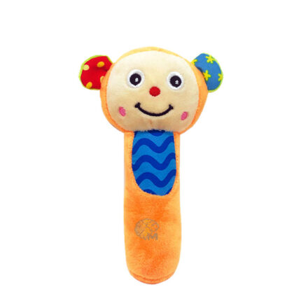 Soft Baby Rattle Random Shapes Squeak Sound Toy T103