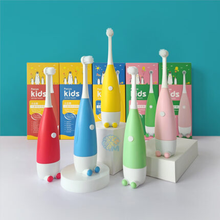 Children's Electric Toothbrush 3-15 Years Cartoon Soft Bristle
