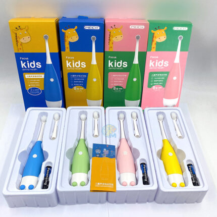 Children's Electric Toothbrush 3-15 Years Cartoon Soft Bristle