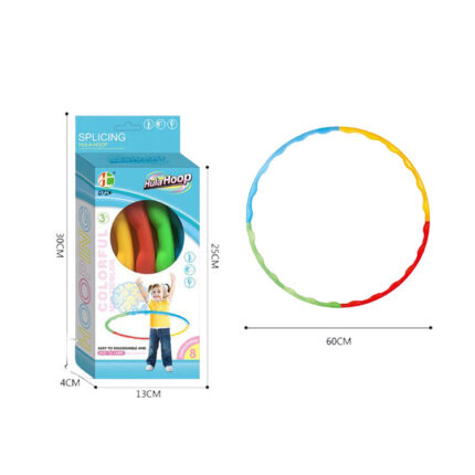 Hula Hoops Colorful Rings for Sports Playing 60CM