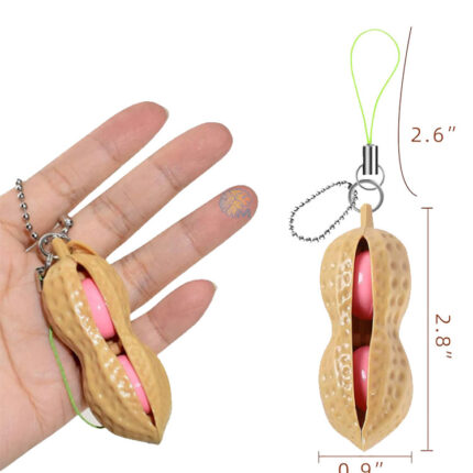 Squishy Squeeze Peas Beans and Peanut Popper Fidget Toys