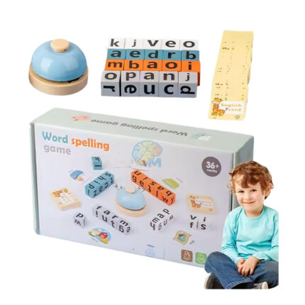 Wooden Word Spelling Game