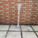 Modern Acrylic Trumpet Vase 24 Inch Tall