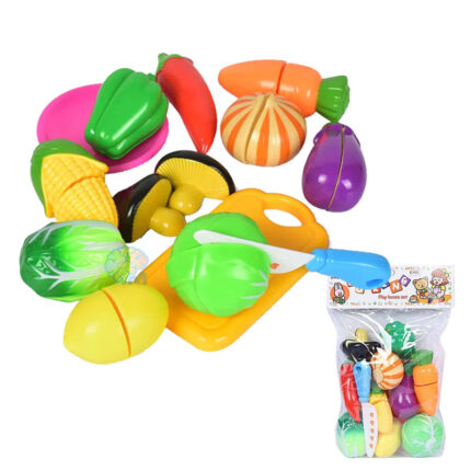 Vegetable Food Cutting 13 Pcs Food Grade Toys for Kids