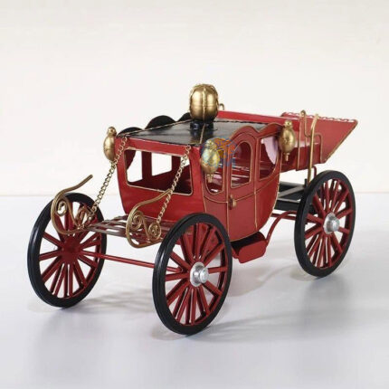 Vintage Retro Carriage Model Creative Decor Souvenirs