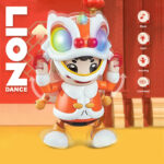 DIDAI Lion Head Figure Dancing Robot Toy